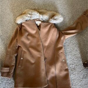 Michael Kors Tan Trench Coat